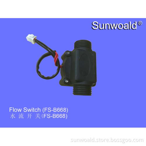 Water Flow Switch Plastic Male size 1/2"